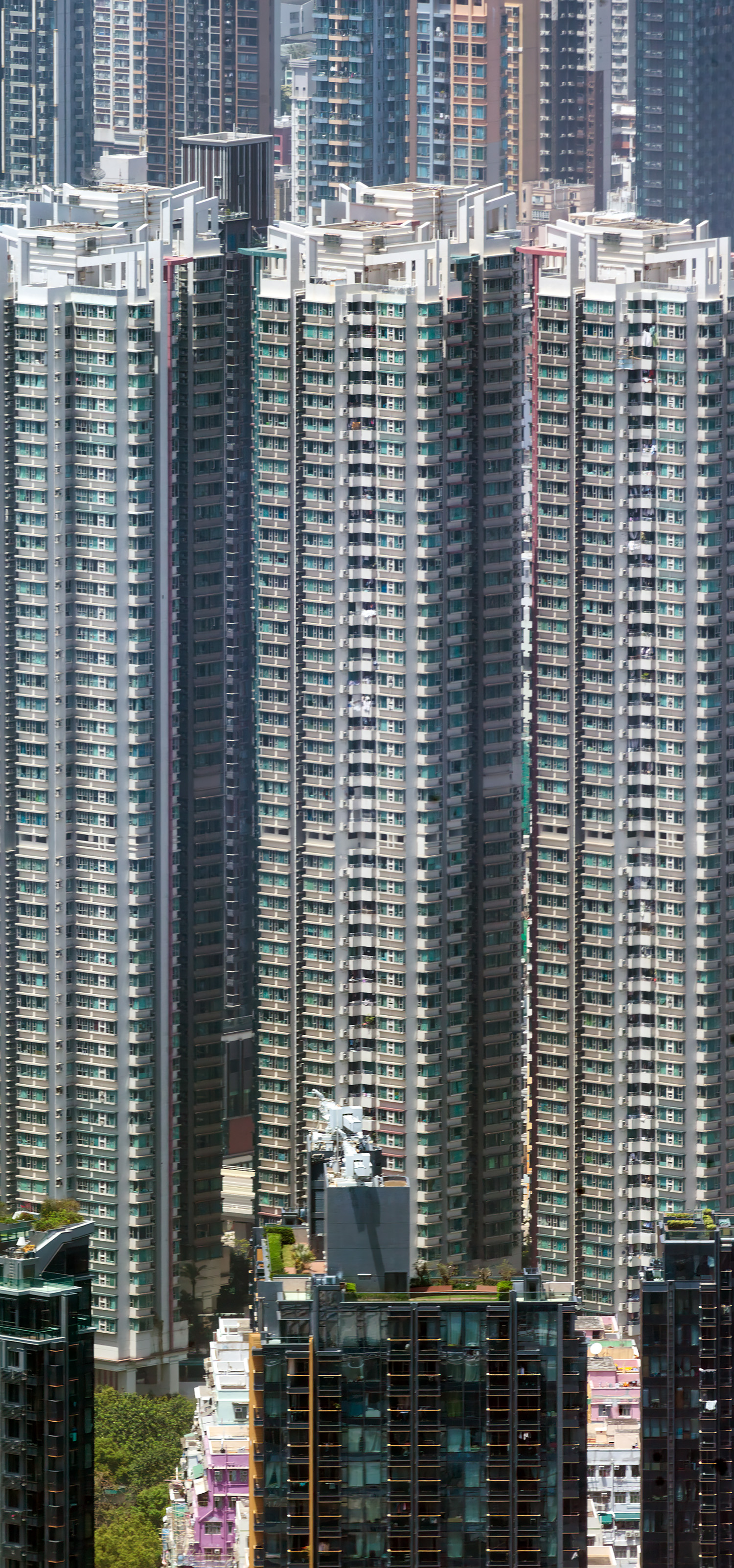 Metro Harbourview Tower 7, Hong Kong - View from International Commerce Centre. © Mathias Beinling